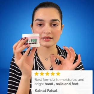 Hand & Foot Care Cream | Strong Whitening Moisturizer with Aloe Vera Shea & Cocoa Butter for All Skin Types