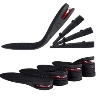 4 Layer Height Increase Insoles – Adjustable 3 cm to 9 cm | Soft, Comfortable & Shock-Absorbing | Elevator Shoe Inserts for Men & Women