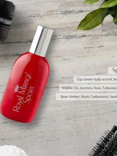 Royal Mirage Sport Eau De Cologne 120ml | Long-Lasting Refreshing Unisex Perfume