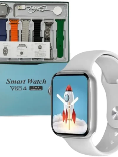 Y60 Smart Watch Ultra 7+1 Sports Edition | Full Touch Display Fitness Tracker