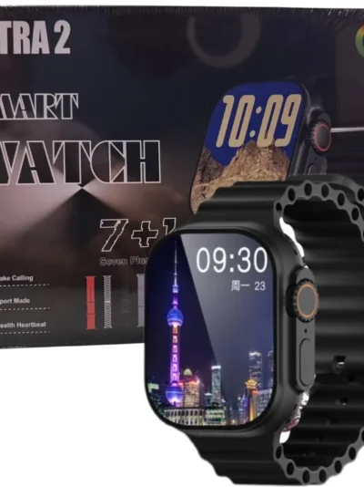 Ultra 2 Smart Watch 7 Straps Edition | Bluetooth Call Fitness & Health Tracker