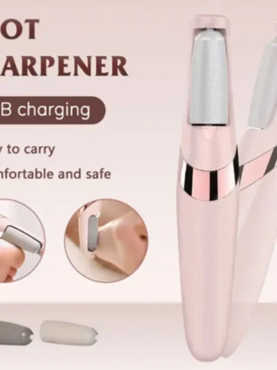 Flawless Pedicure Callus Remover Tool | Rechargeable Cordless Foot Care Kit for Smooth Heels