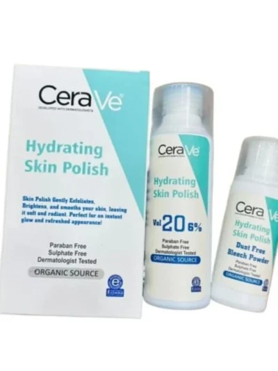 CeraVe Hydrating Skin Polish | Gentle Exfoliating & Moisturizing Face Scrub