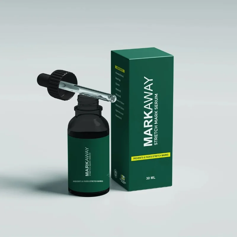 Markaway Stretch Mark Serum 30ml | Herbal Formula for Scars & Skin Elasticity - Image 6