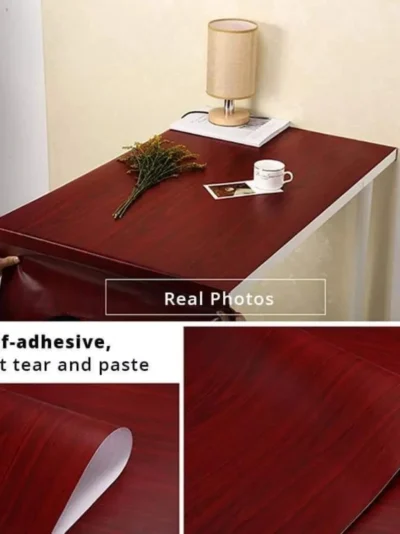 Self-Adhesive Wooden Sheet | Peel & Stick Wallpaper for Furniture Walls Kitchen Decor | YM504