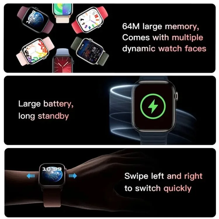 T900 Pro Max Watch Series 9 Smart Watch | 2.09″ IPS HD Big Screen | Bluetooth Calling & Health Monitoring - Image 3