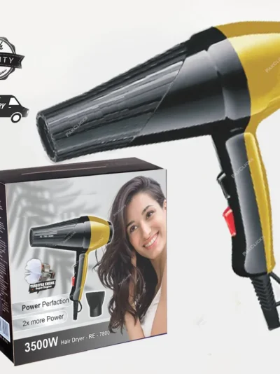 Remington Professional Salon Hair Dryer | Ceramic Ionic, Dual Nozzle & Eco Mode