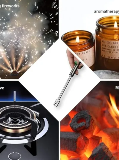 USB Rechargeable Flameless Arc Lighter | Flexible & Windproof Electric Wand Lighter