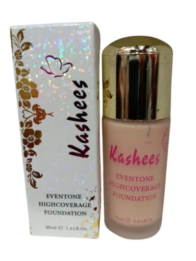 Kashees Eventone Liquid Foundation | High Coverage Long Lasting Radiant Makeup Base 30 ml