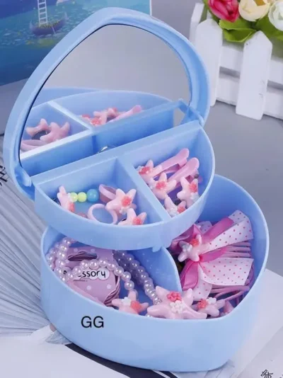 Heart Shape Jewellery Box for Girls | Cute & Stylish Jewelry Organizer
