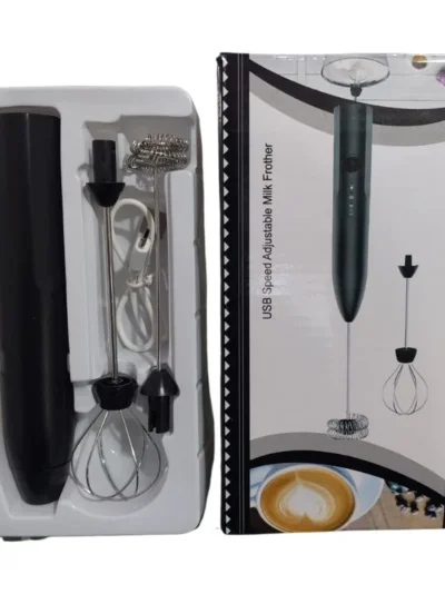 Rechargeable Electric Coffee Frother & Egg Beater | High-Speed Handheld Mixer with USB Charging