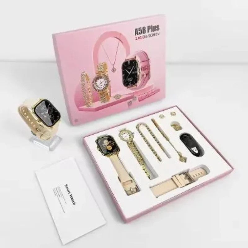 A58 Plus 6-in-1 Women’s Smartwatch | Stylish Fitness Tracker Perfect Gift Idea - Image 6