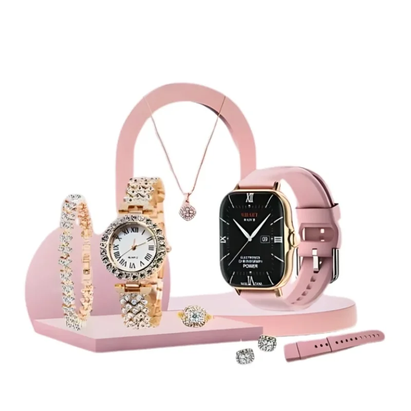 A58 Plus 6-in-1 Women’s Smartwatch | Stylish Fitness Tracker Perfect Gift Idea - Image 5