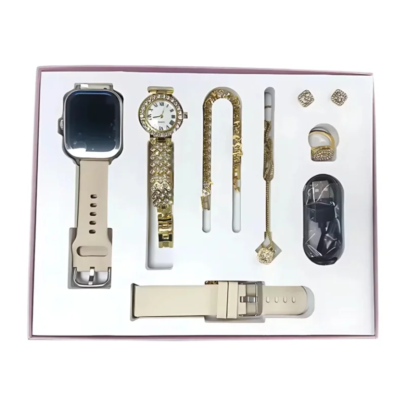 A58 Plus 6-in-1 Women’s Smartwatch | Stylish Fitness Tracker Perfect Gift Idea - Image 4