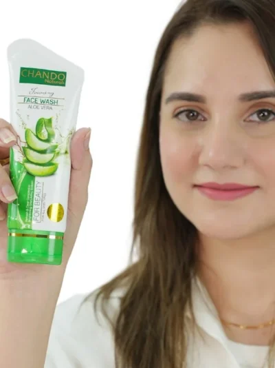 Face Wash | Chando Naturals Aloe Vera Beauty Face Wash 100ml Gentle Hydrating Cleanser for Sensitive Skin
