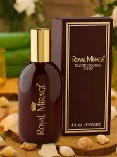 Royal Mirage Eau De Cologne Spray 120ml | Refreshing Long-Lasting Unisex Perfume