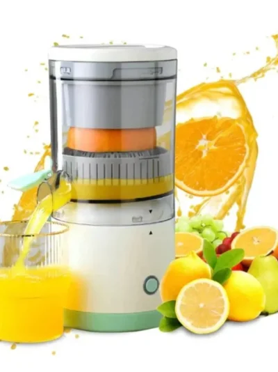 Portable Electric Citrus Juicer | USB Rechargeable Hands-Free Fruit Extractor for Fresh Juice Anywhere