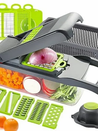 16-in-1 Mandoline Slicer & Vegetable Chopper | Multifunctional Food Cutter & Grater