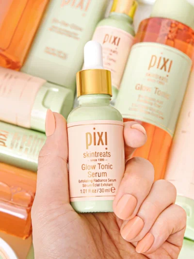 Pixi Glow Tonic Serum 30ml Lightweight Hydrating and Exfoliating Facial Serum with Glycolic Acid
