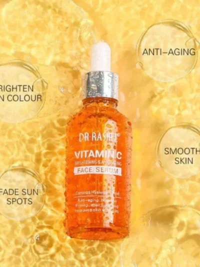 Dr. Rashel Vitamin C Brightening & Anti-Aging Face Serum | Skin Radiance & Wrinkle Repair Formula | 30ml | Imported