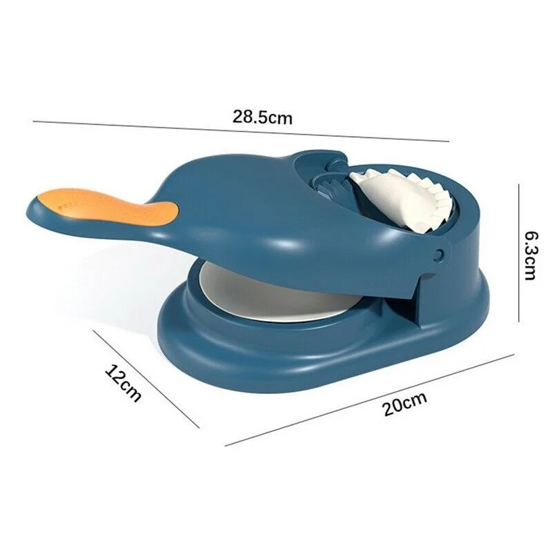 Pack of 2 | 10-Piece Multi-Function Spit Bone Plate Set + 2-in-1 Dumpling & Samosa Maker | Premium Food-Grade Kitchen Set | Random Colors - Image 6