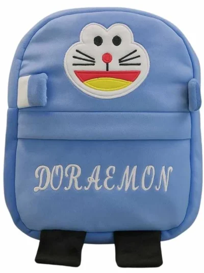 Cute Plush Doraemon Character Backpack | Stuffed School Bag & Gift for Kids