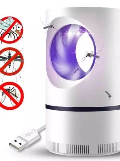 Portable USB Mosquito Killer Lamp | Safe, Silent & Chemical-Free Insect Trap for Home & Travel